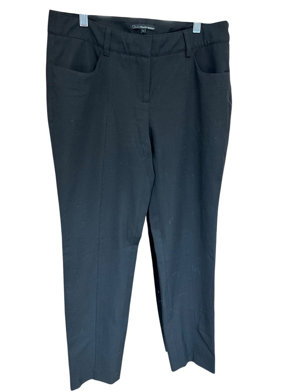 Hilary Radley Black Dress Pants with Studio Label